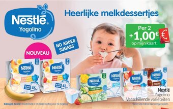 Intermarché Nestlé Yogolino aanbieding