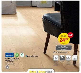 Brico LAMINAATVLOER COMPLETE aanbieding