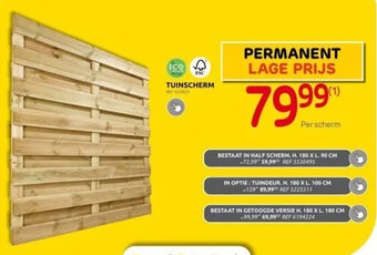 Brico TUINSCHERM aanbieding