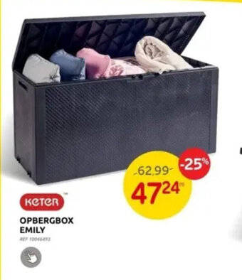 Brico OPBERGBOX EMILY aanbieding