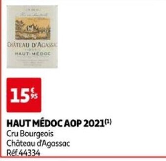 Auchan HAUT MÉDOC AOP 2021 aanbieding
