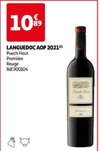 Auchan LANGUEDOC AOP 2021 aanbieding