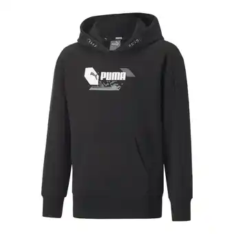 Decathlon Sweater met capuchon voor kinderen puma alpha fl b aanbieding