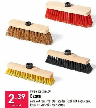 ALDI Twido household bezem aanbieding