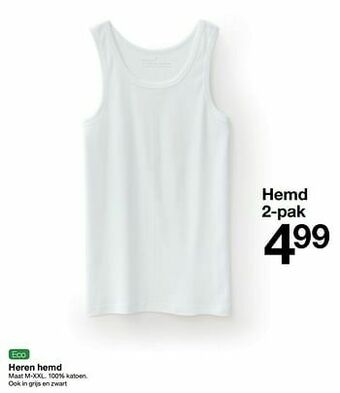 Zeeman Hemd aanbieding