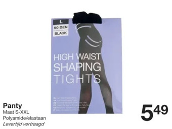 Panty Maat S-XXL