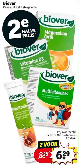 Biover 2 x Bruis Multivitamine+