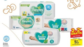 Carrefour Doekjes pampers aanbieding