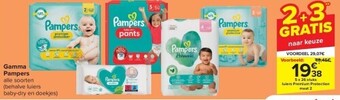 Carrefour Gamma pampers aanbieding