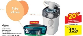 Carrefour Luieremmer twist & click aanbieding