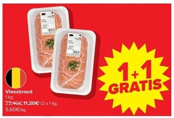 Carrefour Vleesbrood aanbieding