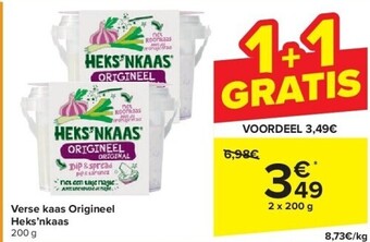 Carrefour Verse kaas origineel heks’nkaas aanbieding
