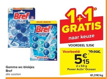 Gamma wc-blokjes bref