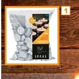 Theelichtjes spaas
