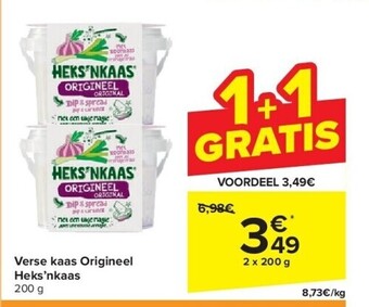 Carrefour Verse kaas origineel heks’nkaas aanbieding
