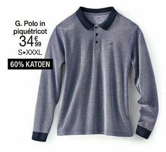 Damart Polo in piquétricot aanbieding