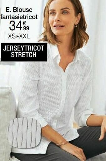 Damart Blouse fantasietricot aanbieding