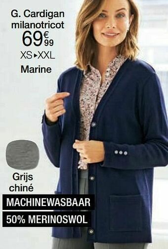 Damart Cardigan milanotricot aanbieding