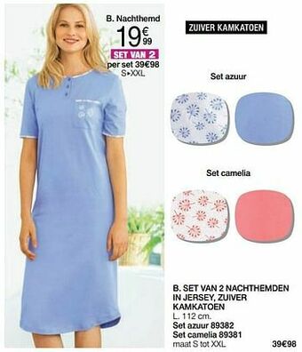 Damart Nachthemd aanbieding