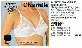 Fête chantelle beugelbeha