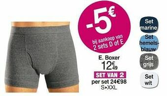 Damart Boxer aanbieding