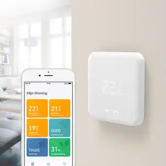 Coolblue Tado slimme thermostaat v3+ startpakket + 1 radiatorknop aanbieding