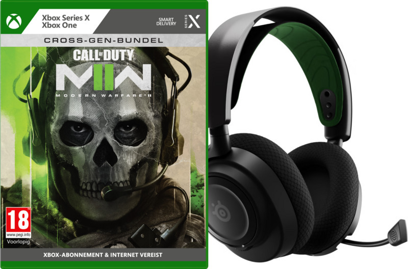 Call of duty xbox one/series x + steelseries arctis nova 7x promotie