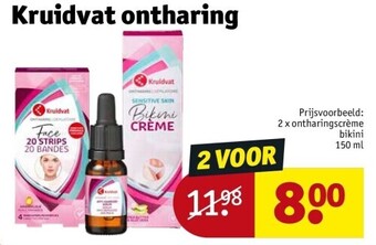 Kruidvat Kruidvat ontharing aanbieding