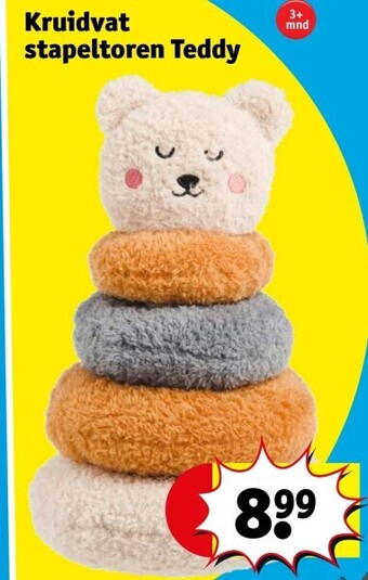 Kruidvat Kruidvat stapeltoren teddy aanbieding
