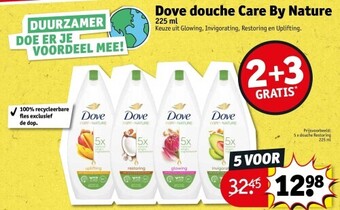 Kruidvat Dove douche care by nature aanbieding