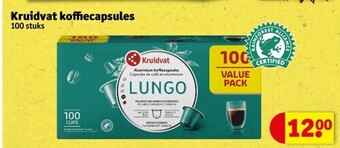 Kruidvat Kruidvat koffiecapsules aanbieding