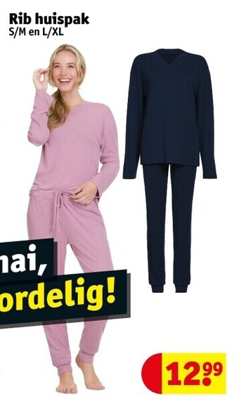 Kruidvat Rib huispak aanbieding