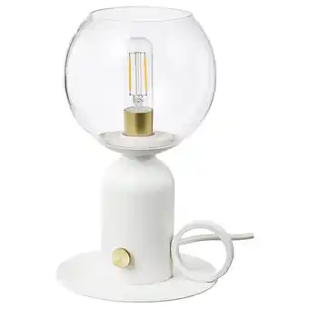IKEA Åskmuller tafellamp, wit, 24 cm aanbieding