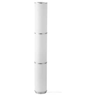 IKEA Vidja staande lamp, wit, 138 cm aanbieding