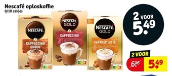 Kruidvat Nescafé oploskoffie aanbieding