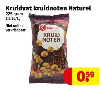 Kruidvat Kruidvat kruidnoten naturel aanbieding