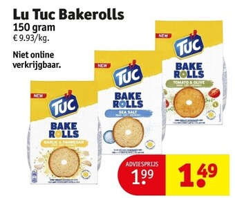 Kruidvat Lu tuc bakerolls aanbieding
