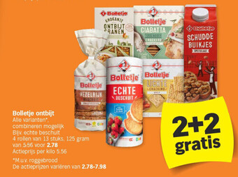 Albert Heijn Bolletje ontbijt aanbieding