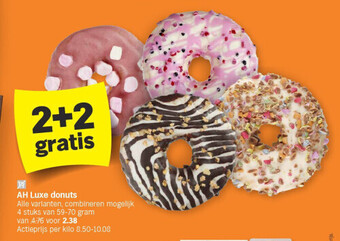 Albert Heijn Ah luxe donuts aanbieding