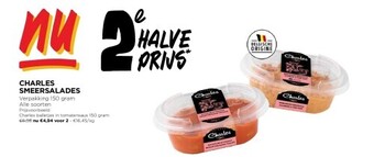 Jumbo Charles smeersalades aanbieding