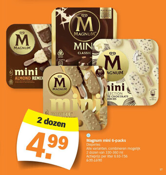 Magnum mini 6-packs