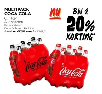 Jumbo Multipack coca cola aanbieding