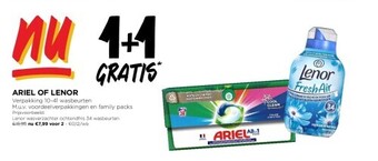 Jumbo Ariel of lenor aanbieding