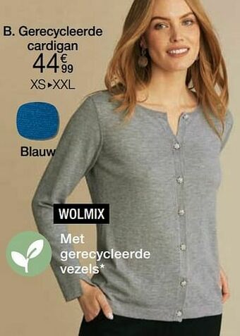 Damart Gerecycleerde cardigan aanbieding