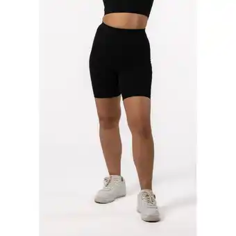 Decathlon Body biker short - dames - zwart aanbieding