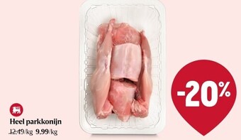 Delhaize Heel parkkonijn aanbieding