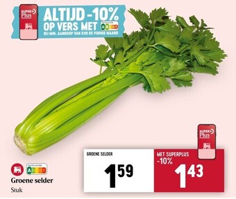 Delhaize Groene selder aanbieding