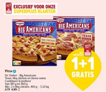 Delhaize Pizza aanbieding