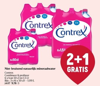 Delhaize Niet-bruisend natuurlijk mineraalwater aanbieding