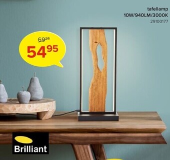 Euroshop Tafellamp 10w/940lm/3000k aanbieding